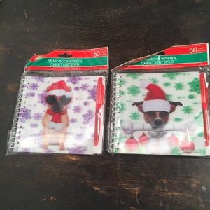 Dogs Mini Notebooks With Pens